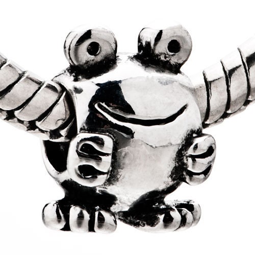 FREe SHIPPING european beads Authentic Pugster Frog charm