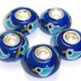 FREe SHIPPING european bead lampwork seagull charm