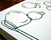 Floating on air (5-notecard set)