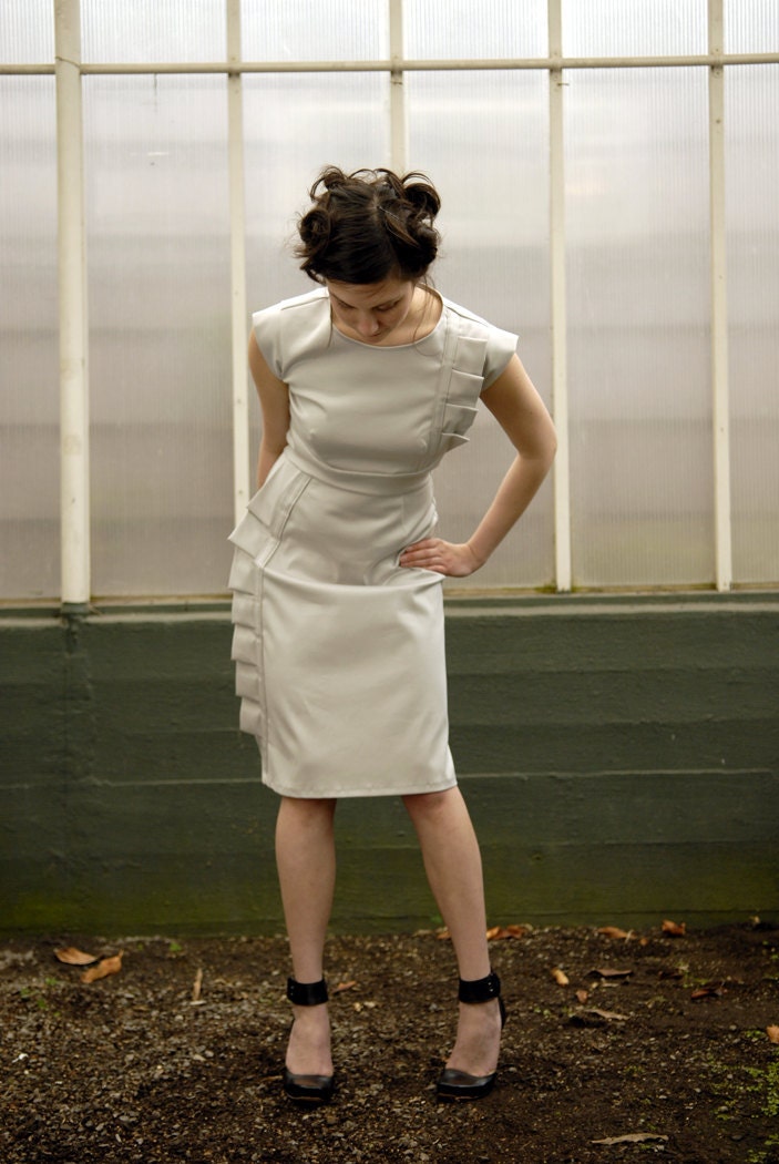 Ruffle Dress - size medium - ships tomorrow