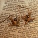Love Bird Earrings - Brass