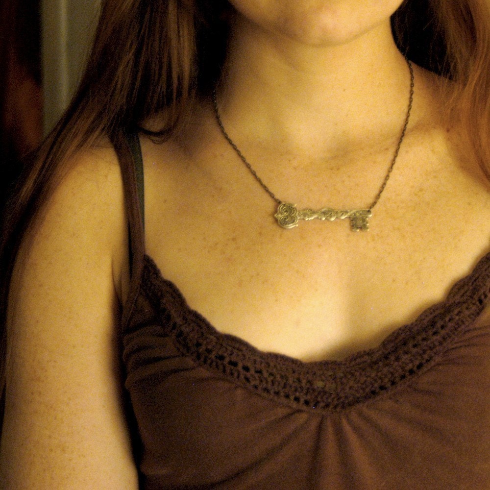 Secret Garden Key Necklace