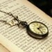 Brass Pocket Watch Necklace number 10