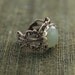 Aventurine Filigree Ring