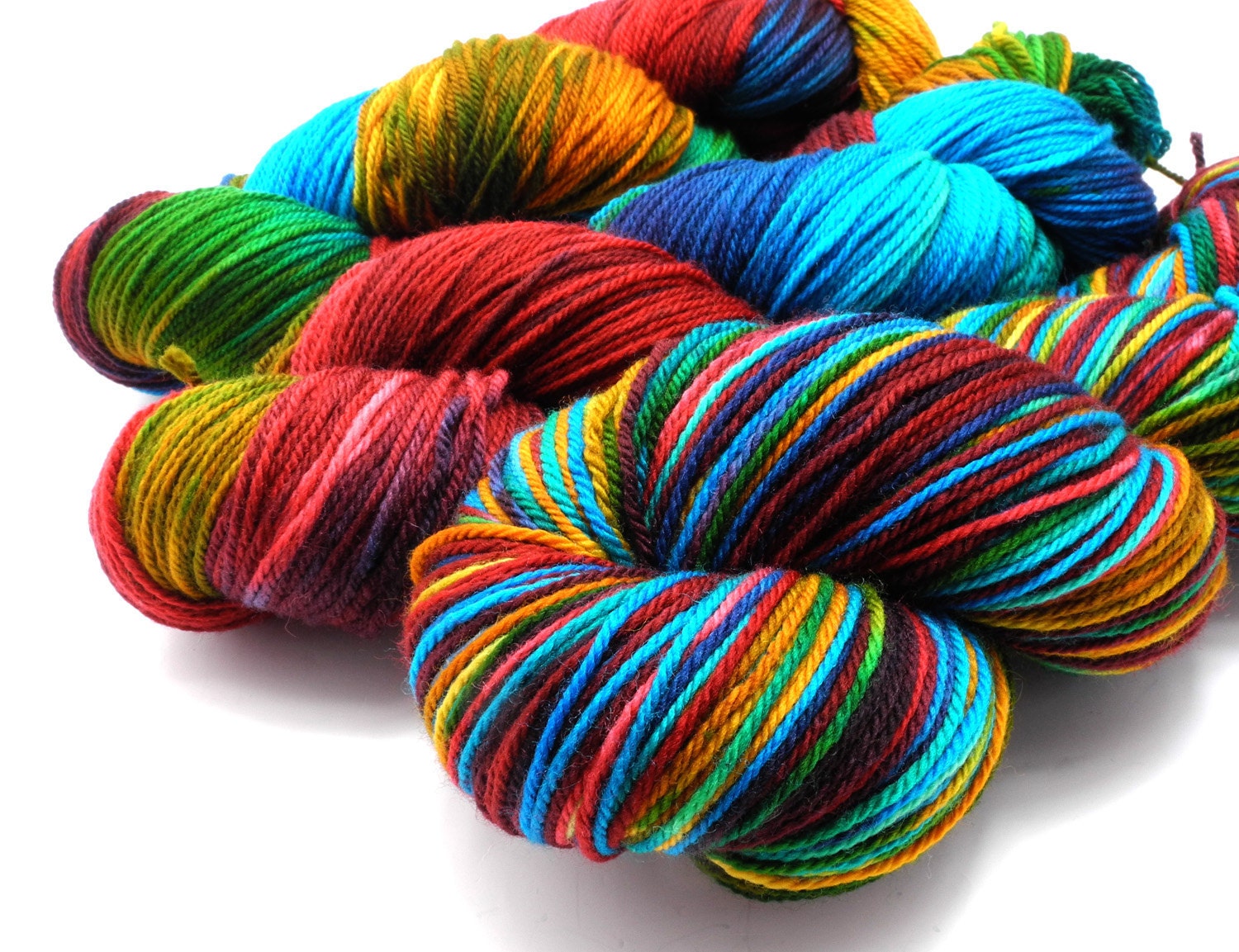 Themyscira on Super Ego OVERSIZED HANK - hand dyed yarn
