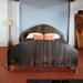 Steel Arch Bed with Wood Finish in King Size
