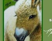 Donkey Bookmark From Original Painting by Melody Lea Lamb