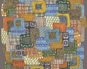 pattern town archival print