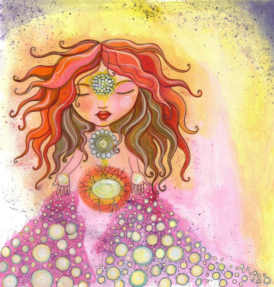 standing in the light, print