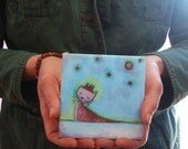 here comes the queen, ceramic art tile