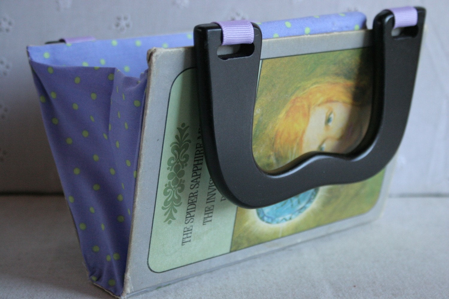 Nancy Drew The Spider Sapphire Mystery/The Invisible Intruder....Book Purse