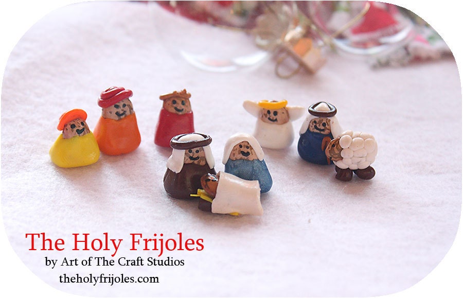 The Holy Frijoles The Pinto Bean Nativity Scene