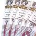 Jane Austen Bookmarks - Set of 6