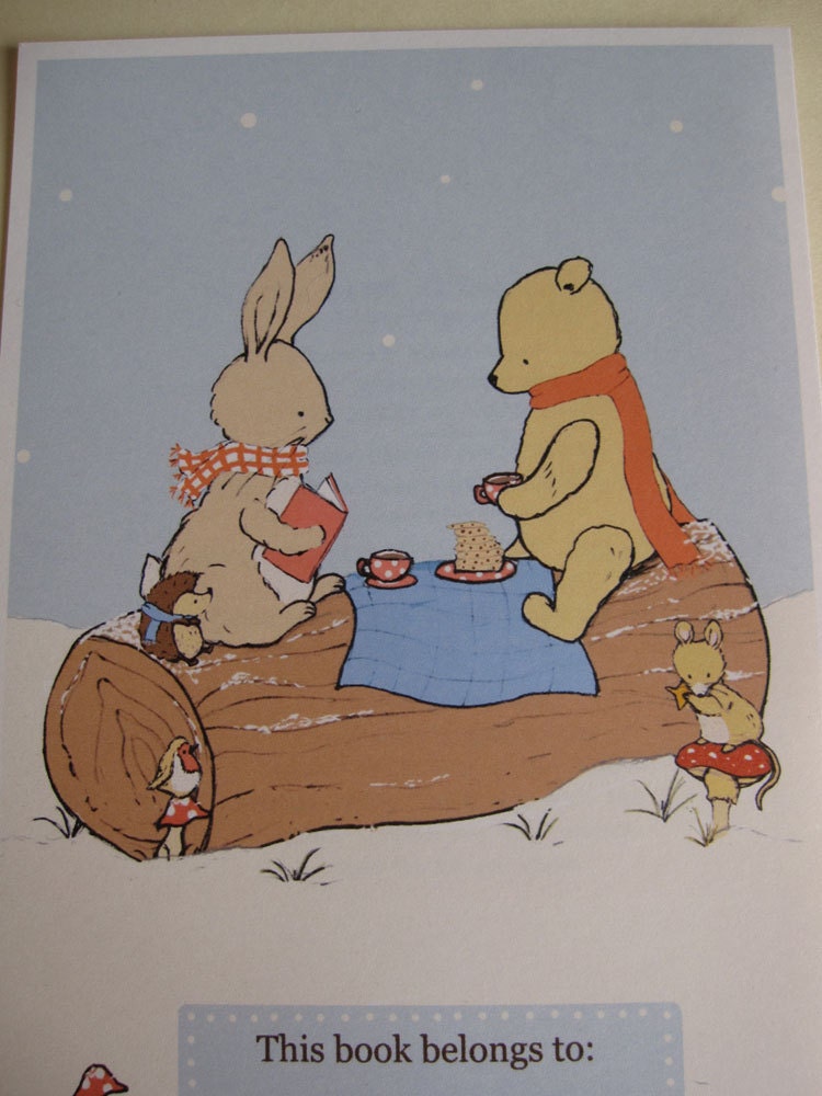 A Snowy Story  - Set of 6 Book Plates