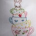 Friends for Tea Embroidery Set - 2 PDF Patterns