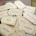 Wedding Escort Card Vintage Inspired Tag Elegant Swirls