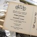 Vintage Wedding Invitation - Tandem Bicycle