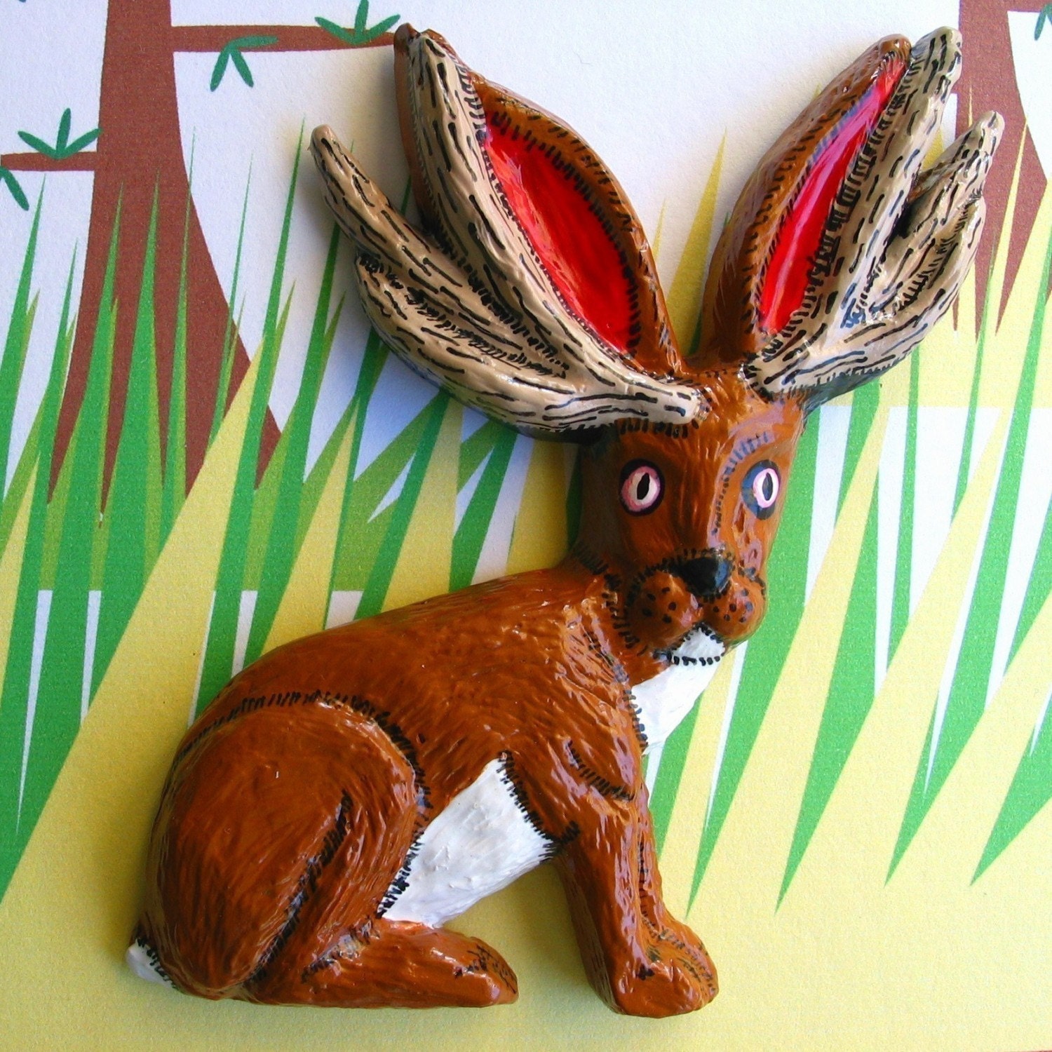 Jackalope Magnet