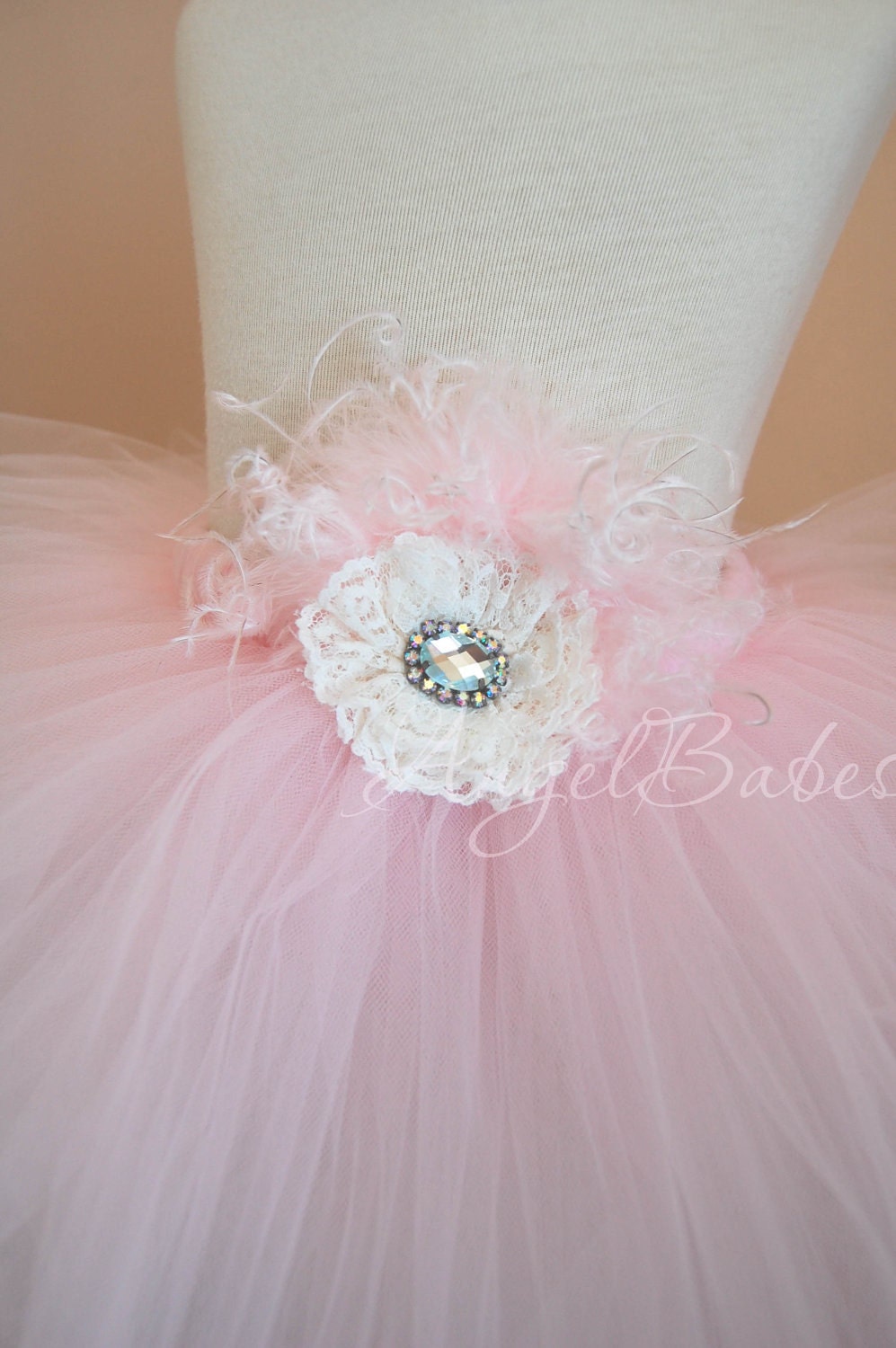 Heirloom Tutu in Ballet Pink l AngelBabes Tutus