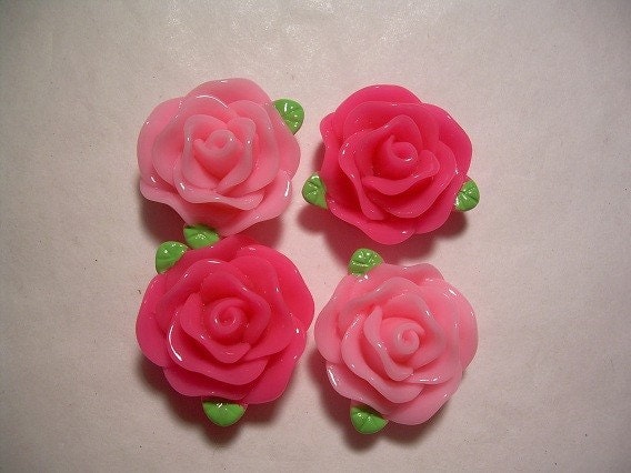 Gorgeous Rose Cabochons ONLY SET