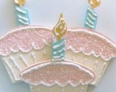 Sweet Faux Pink Cupcake