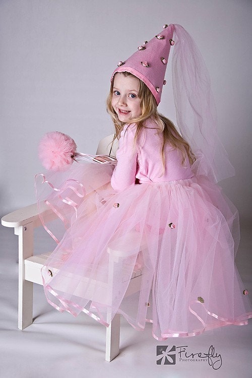Pink Pretty As A Princess Costume Tutu Set with Hat and Wand Il_170x135