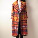 RESERVED. southwest navajo print blanket coat / hooded / oversized / s / m / l
