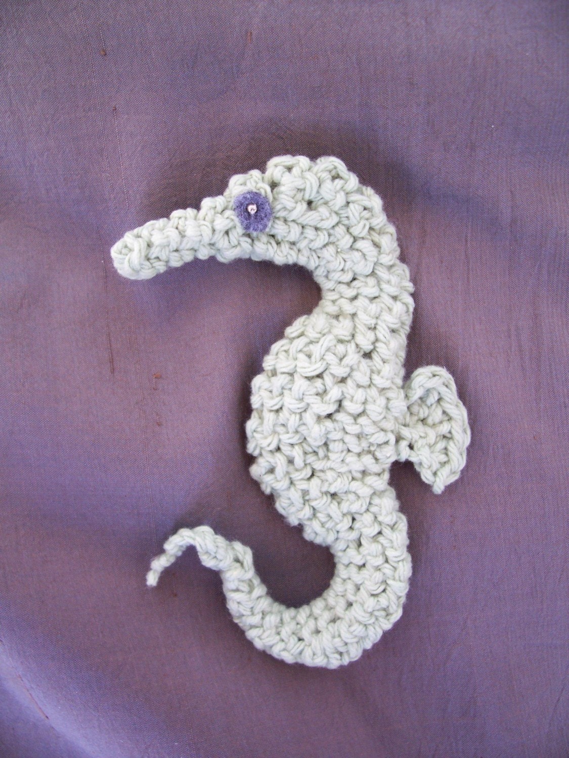 Pattern for seahorse (No. 33)