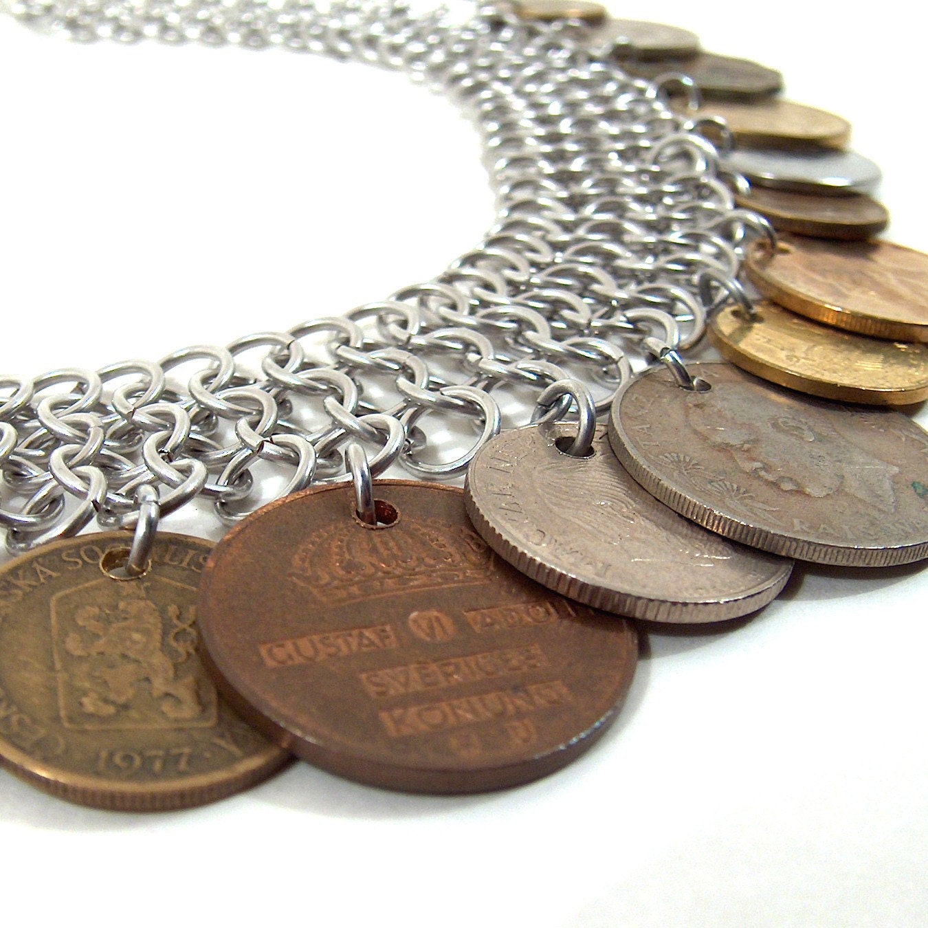 Foreign Treasure Chain Maille Choker/Necklace