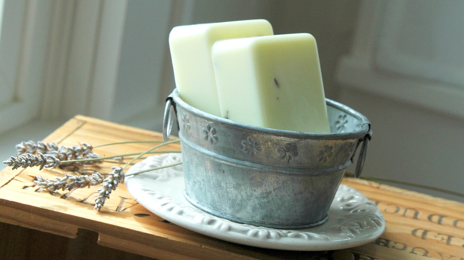 Lavender Lemon . shea butter soap