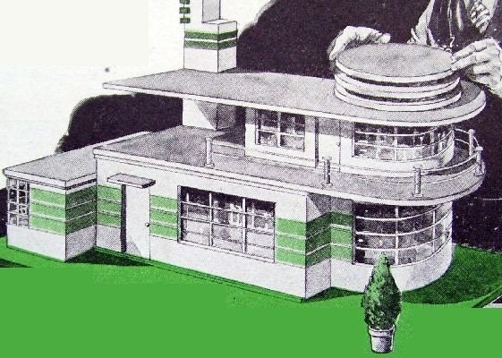 1937 Art Deco Dollhouse Electronic Plans
