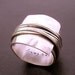 Destiny Wrapped Wide Band in Sterling Silver