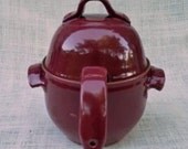 Soup Tureen and Ladle Stoneware Clay Pottery Free Shipping