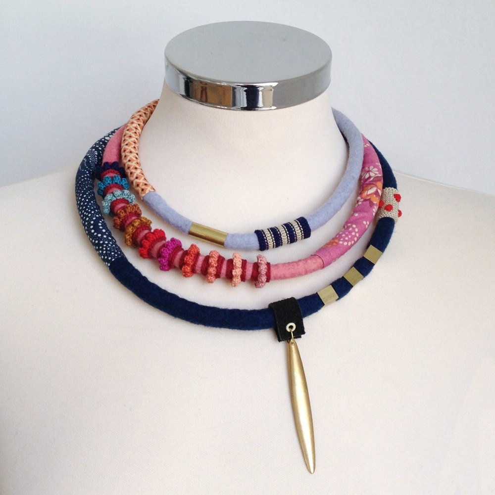 statement delicate necklace