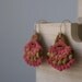 crochet and sterling silver earrings - nO.429