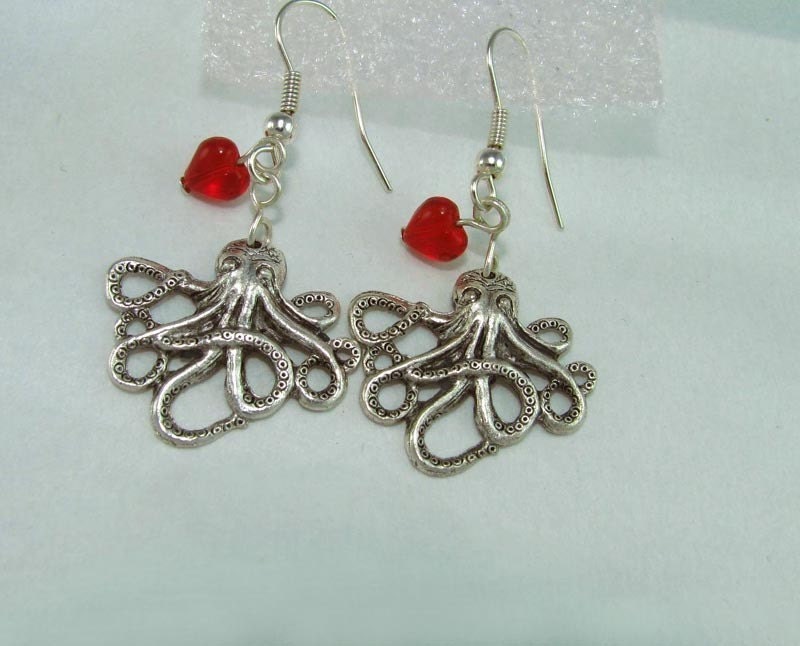 Baby Love Octopus Earrings