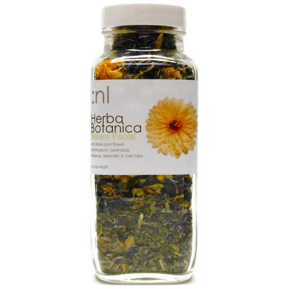 Organic Herbal Steam Facial. Purify, Decongest, Hydrate, Tone. Aging, Dull Dry Skin, Acne. Natural Organic Skin Care. Vegan.