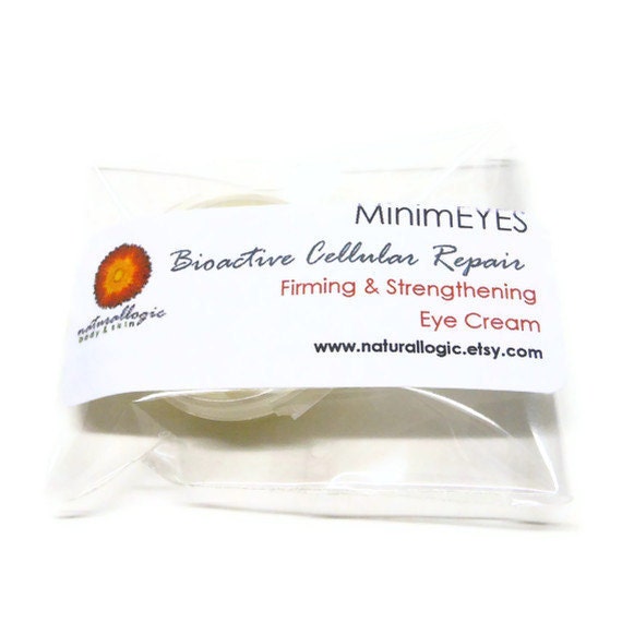 Organic Bioactive Firming Eye Cream. Works INSTANTLY to reduce Fine Lines, Thinning Skin and Puffiness. Natural Organic Skin Care.