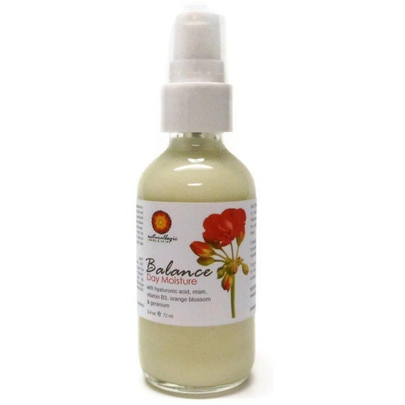 Organic Balance Day Moisture - for Normal, Combination, Oily and Problematic Skin Types. All Natural and VEGAN.