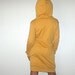 flyTie reversible knit hoodie dress for custom order