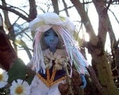 Blue Faery--One of a Kind Fairy Doll--Faeryspell Creations