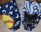 Panther Softball Team Spirit Painted on YOUR TOMS custom team and colors bling too