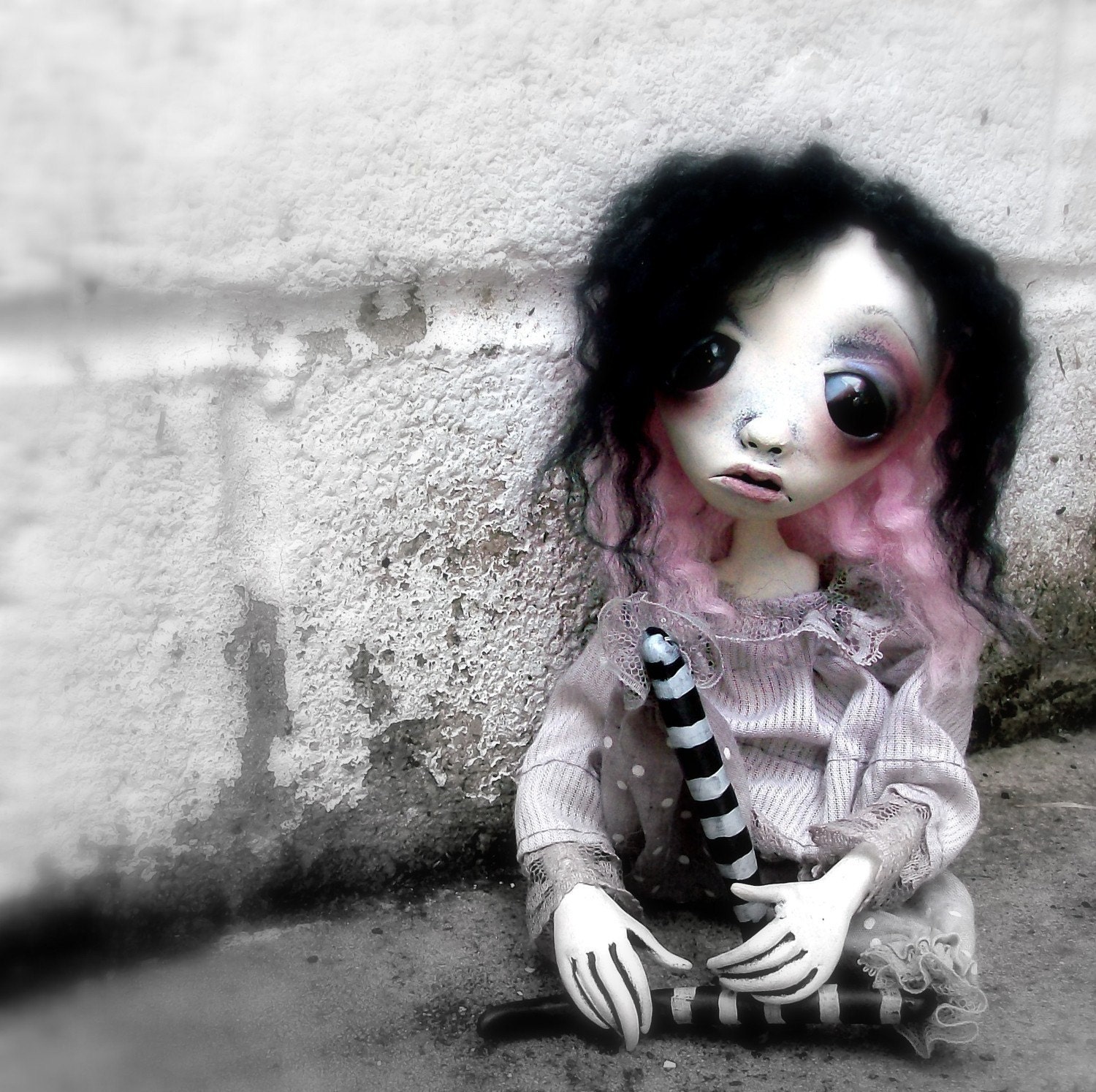 Loopy Art Doll Fine Art Giclee Print