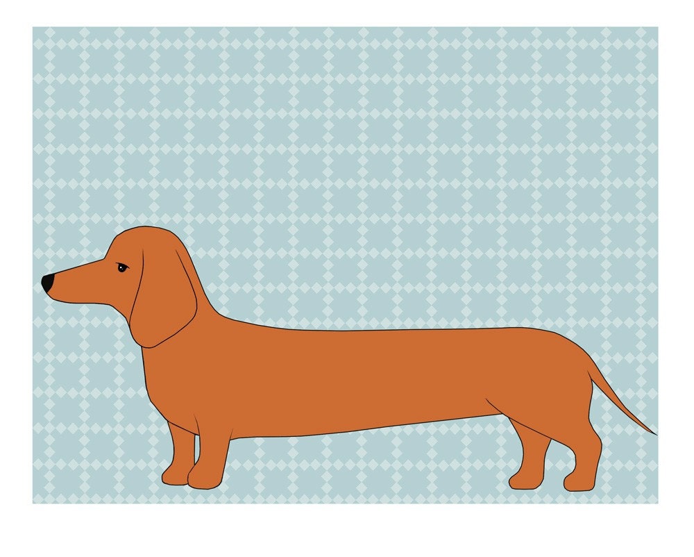 doxie print