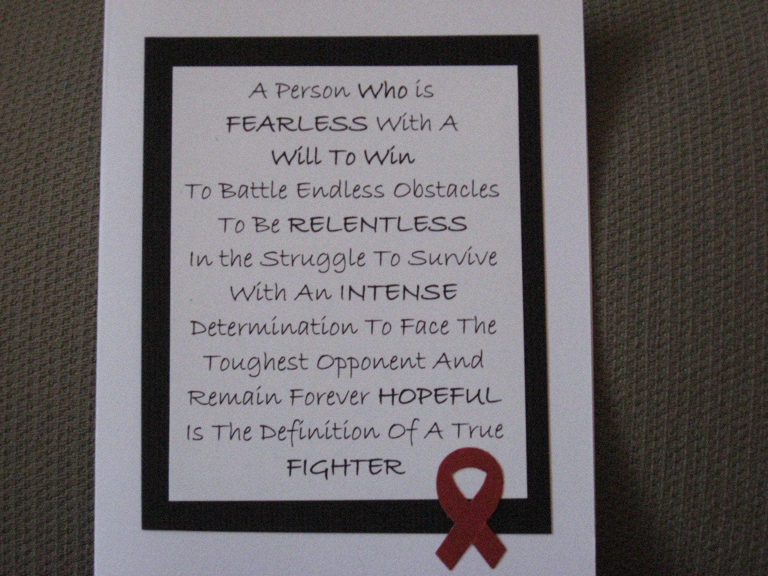 Aids Card
