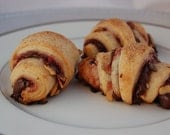 Raspberry Chocolate Rugelach
