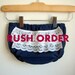 RESERVED RUSH order (please message me first)