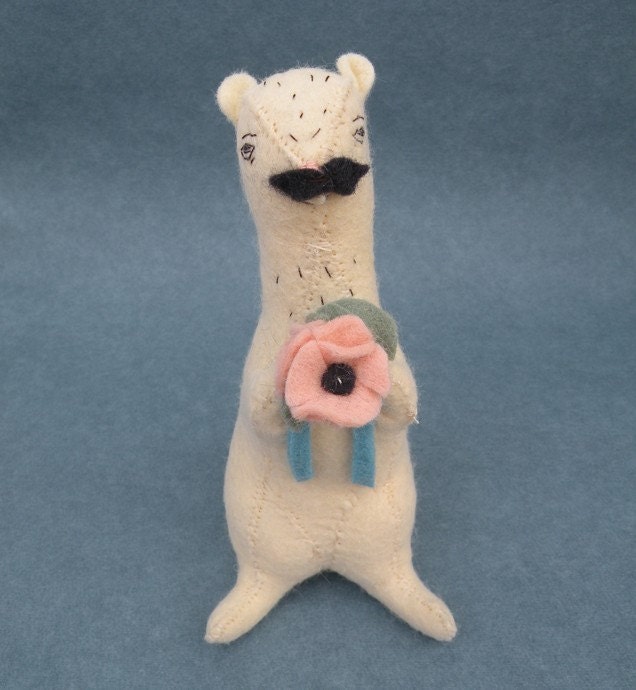Made to Order Mustache Dottie Listing