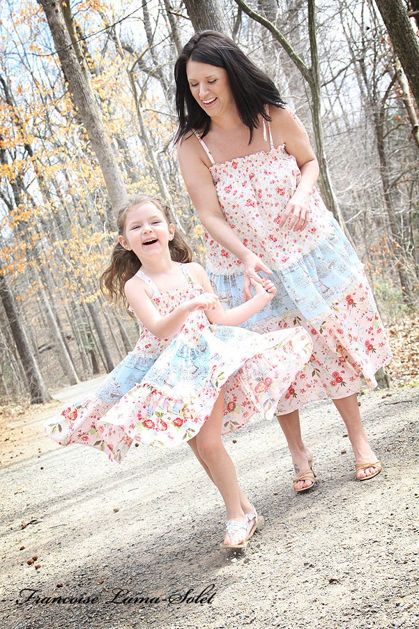 Country Twirl Mommy & Me custom twirl dress size 12 months to 12 yrs