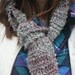 50 PERCENT OFF SALE Sparklerama Skinny Drop Stich Scarf